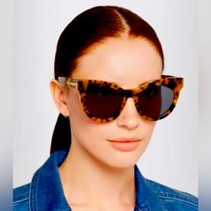Karen Walker Starburst Sunglasses- tortoiseshell